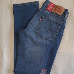 Levi's Slim Straight 513 Blue Jeans